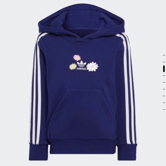 Adidas floral print hoodie and tights - Picture 2 of 5